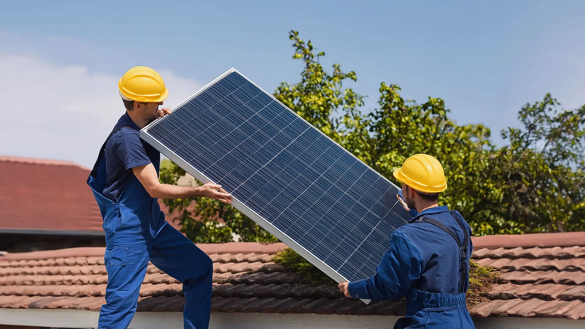 Solar panels installed under a solar power purchase agreement