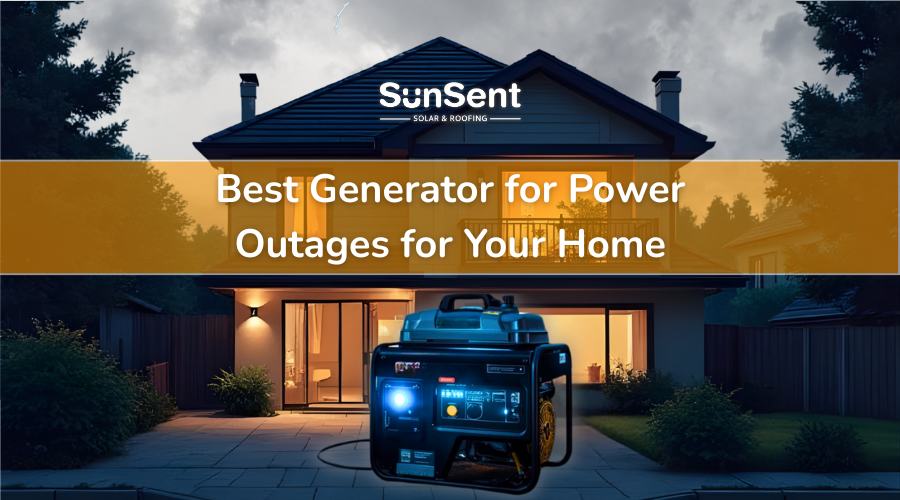 Best generator for power outages powering a home during a nighttime blackout