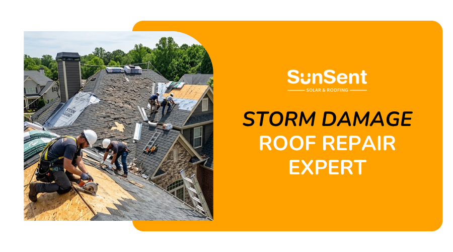 Storm Damage Roof Repair Experts